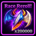 200k Race Rerolls
