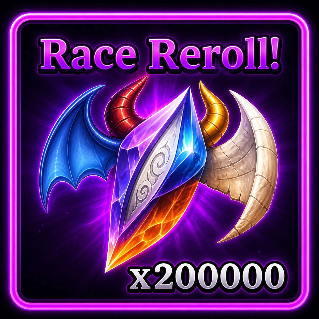 200k Race Rerolls